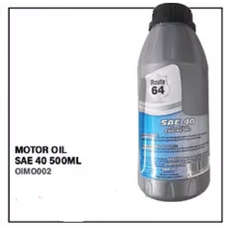 Motor Oil SAE 40  - 500ml