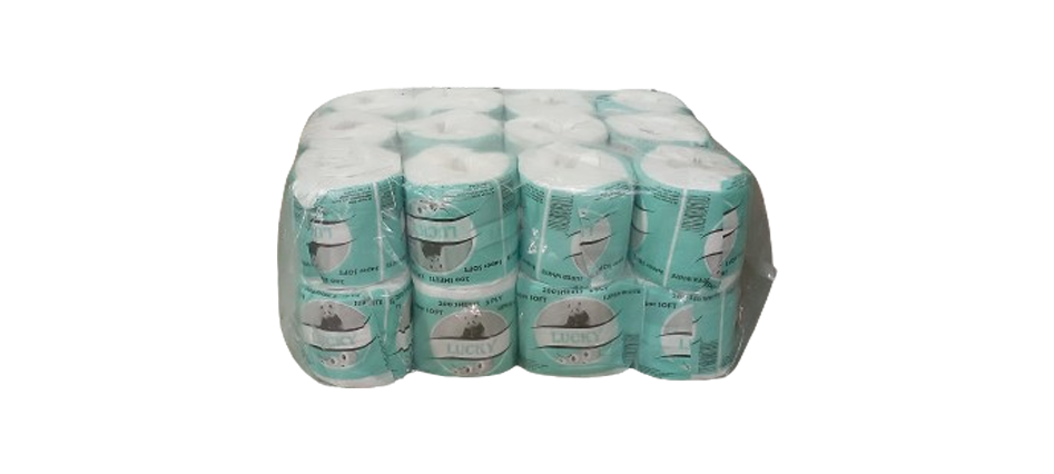 Toilet Rolls Tissue 24s Lucky Green Rec/2P/200