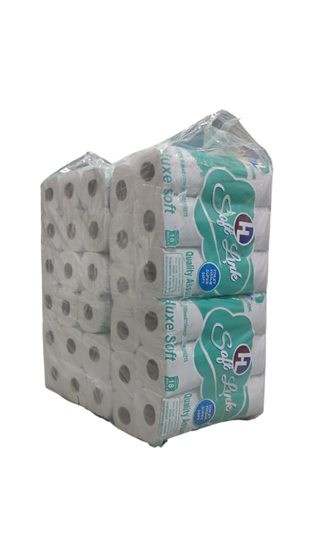 Toilet Rolls Tissue Soft Link Deluxe 18s Rec/2P/200