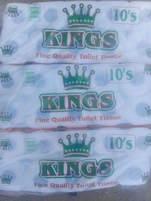 Toilet Rolls Tissue Kings Blue 10&#39;s Rec 1P/200