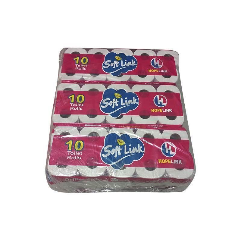 Toilet Rolls Tissue Soft Link 10s Rec/2P/200