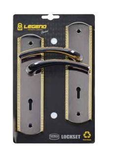 Legend Exclusive Mortice Lockset 2 Lever Reversible SABS