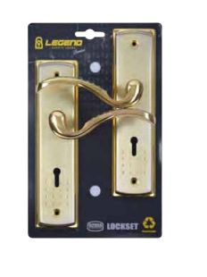 Legend Exclusive Mortice Lockset 2 Lever Reversible SABS