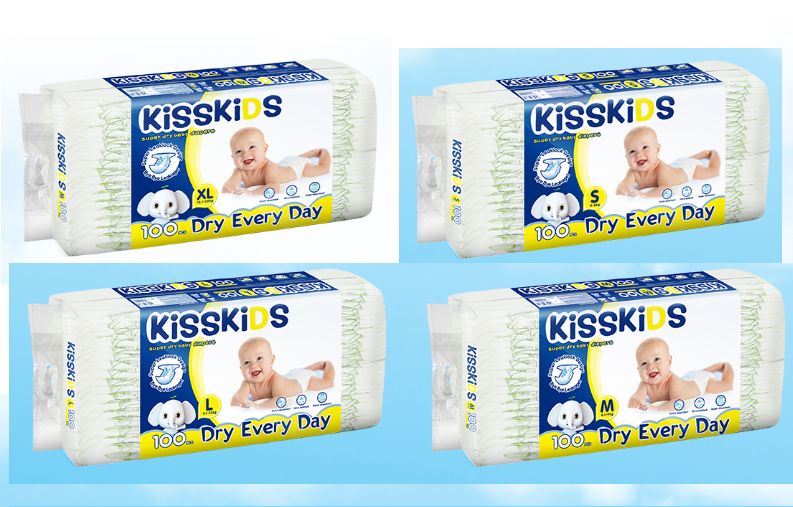 KISSKIDS Diapers 100s