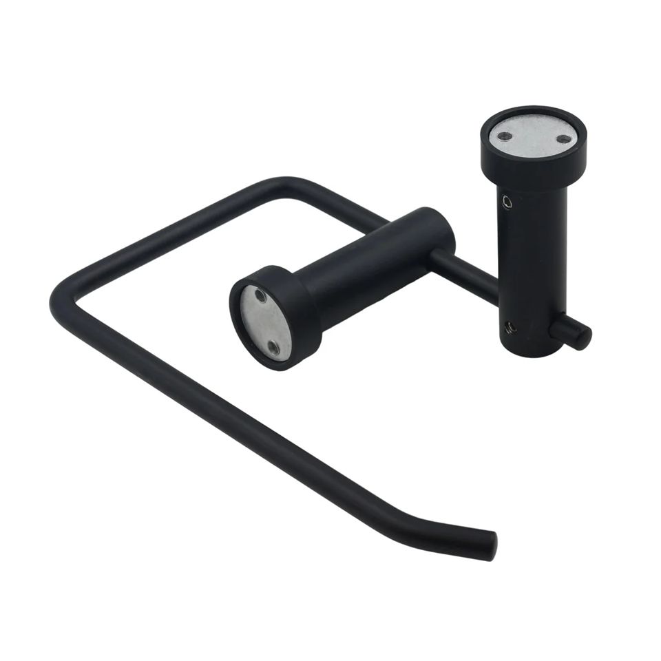 Toilet Paper Dispenser Black