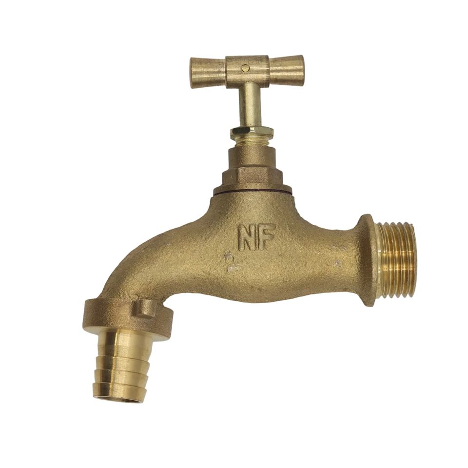 Water Tap Brass Wall Nice, Size: 1/2&quot;