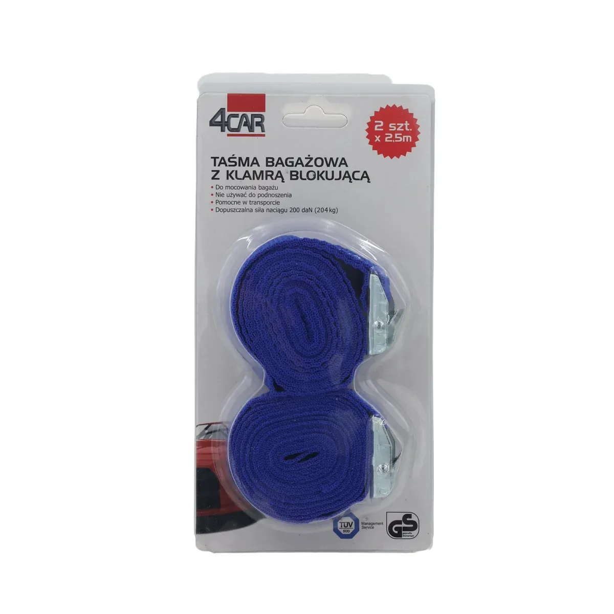 Tow Rope 1x2.5m 2pcs