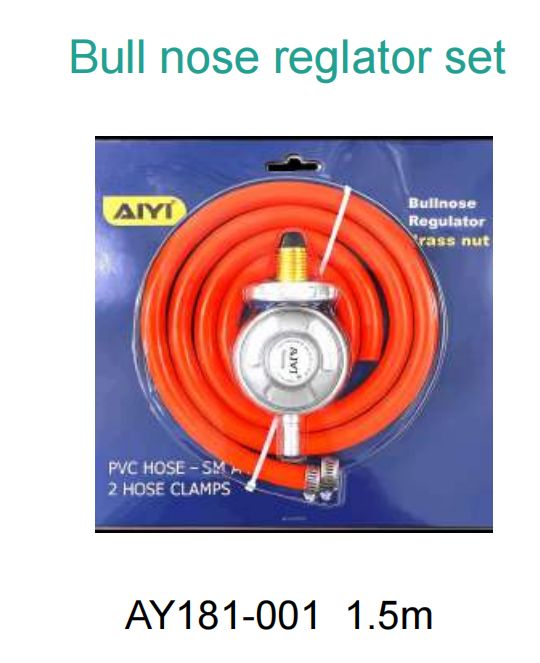 Bullnose Regulator (Straight ) With 1.5M Gas Pipe