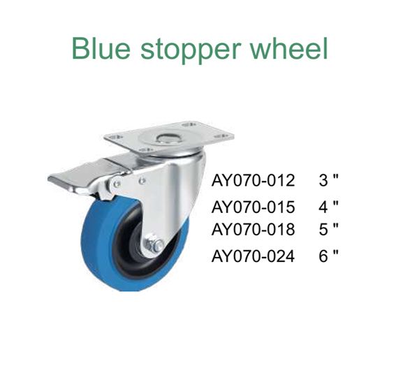 Blue Stopper wheel