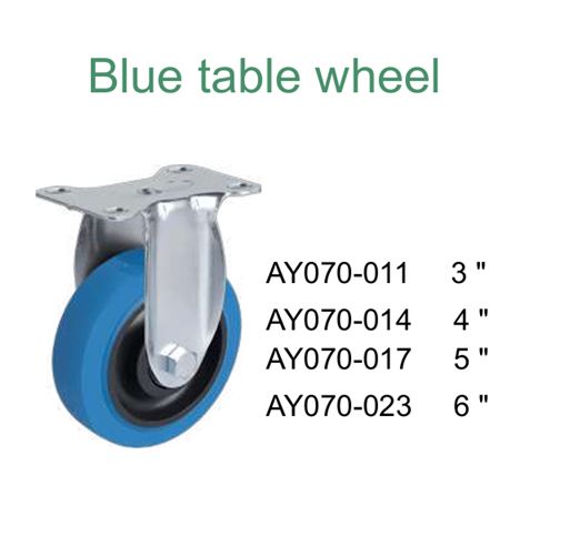 Blue Table Wheel