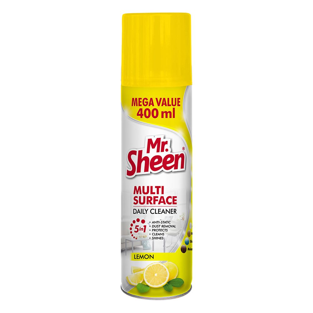 Mr.Sheen Multi Surface Furniture Cleaners 400ml, Type: Lemon