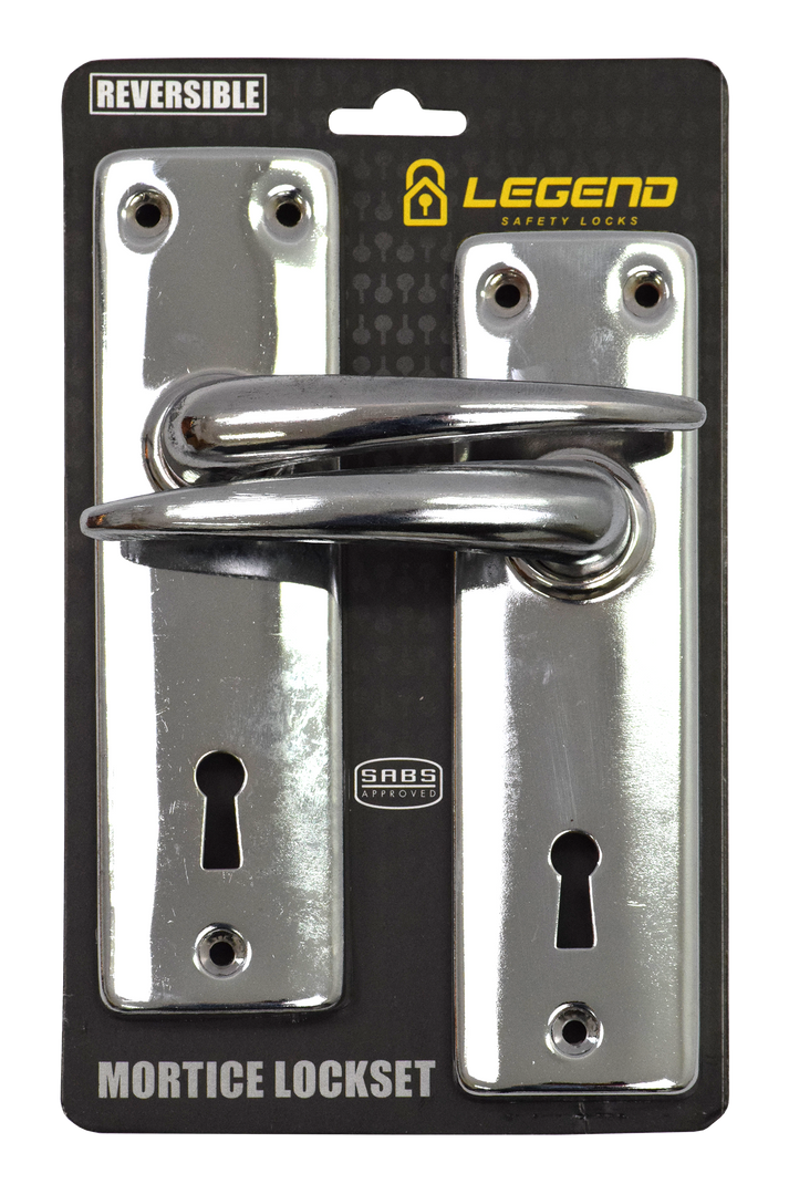 Lockset Mortice 3L CP SABS H/D MT-L004