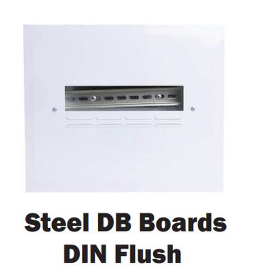 DB Board Flush DIN Metal Tray Box