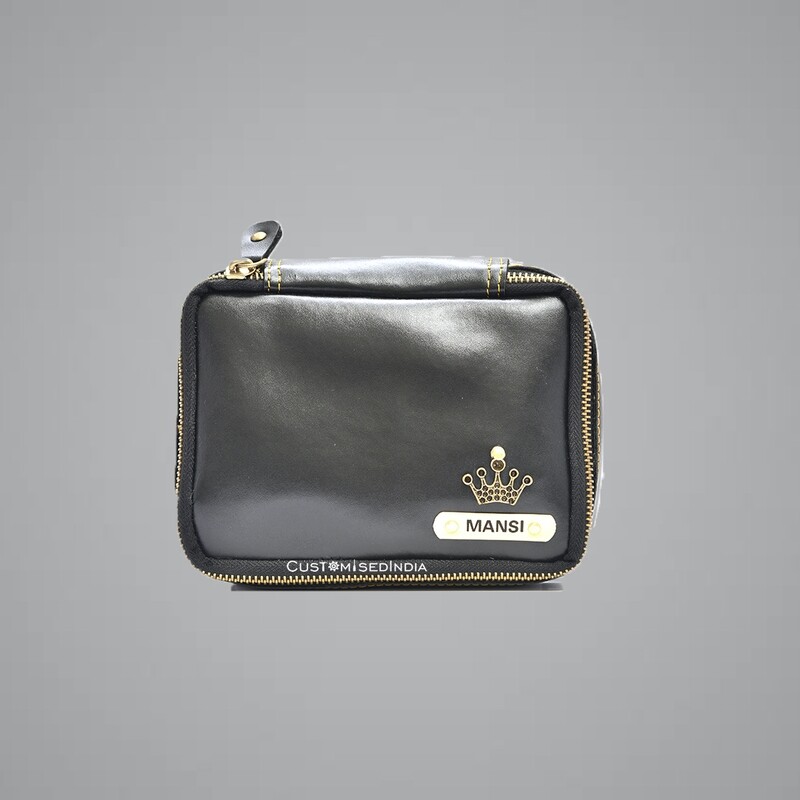 Black Make Up Pouch (Cosmetic Pouch)