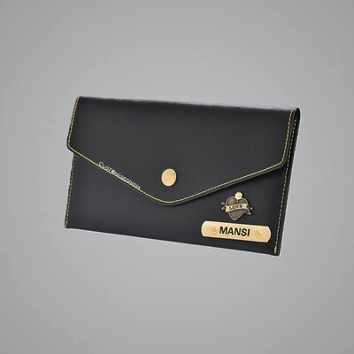 Black Women's Minimal Clutch