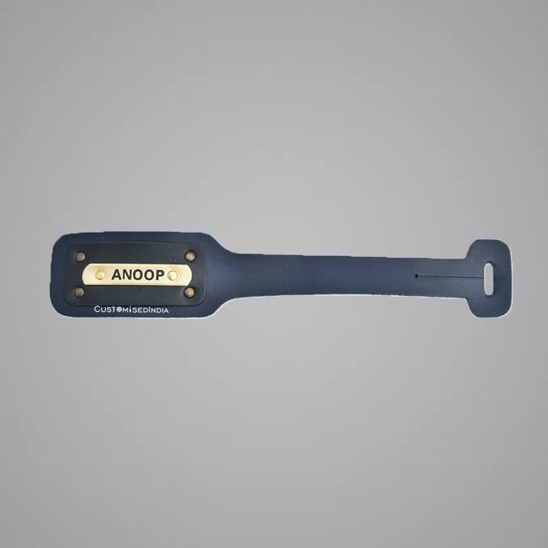 Blue Customised Luggage Tag