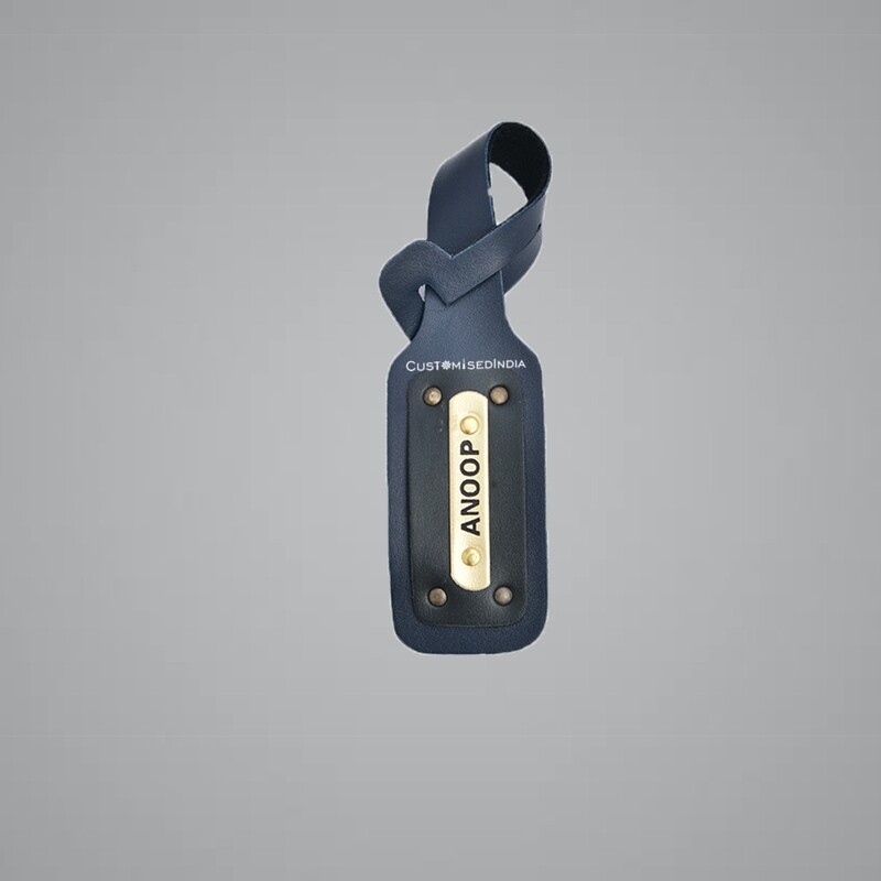 Blue Customised Luggage Tag