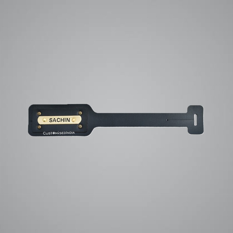 Grey Customised Luggage Tag