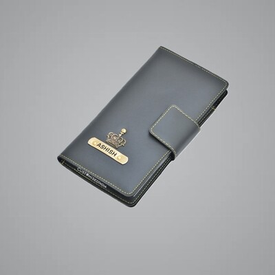 Grey Travel Wallet