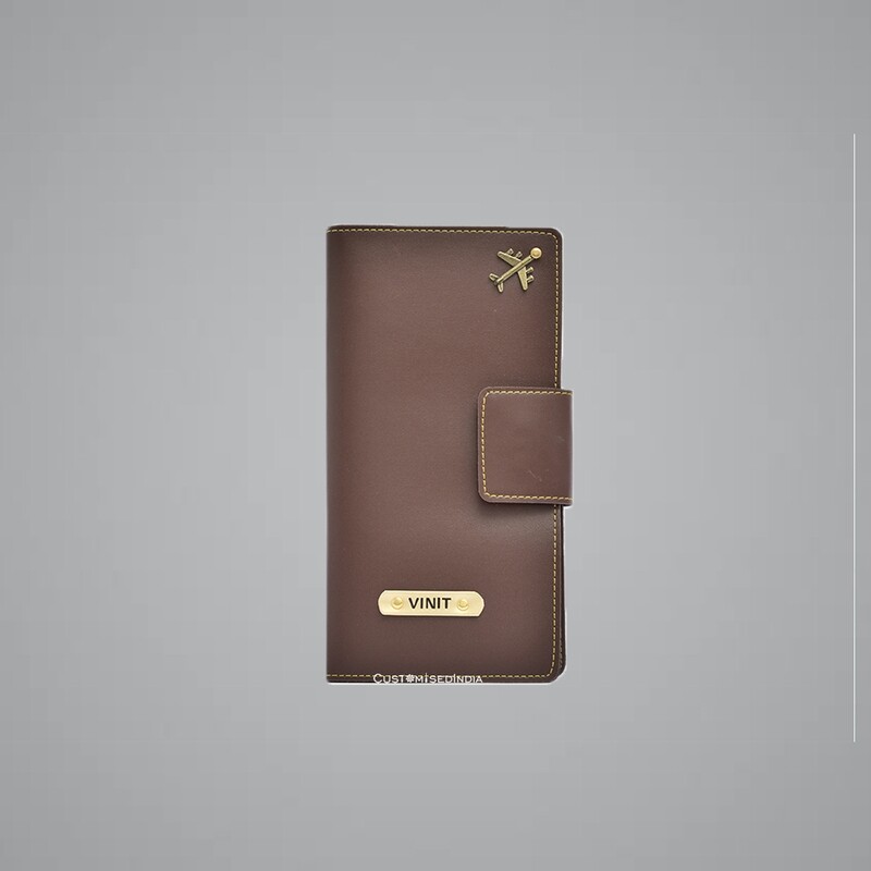 Brown Travel Wallet