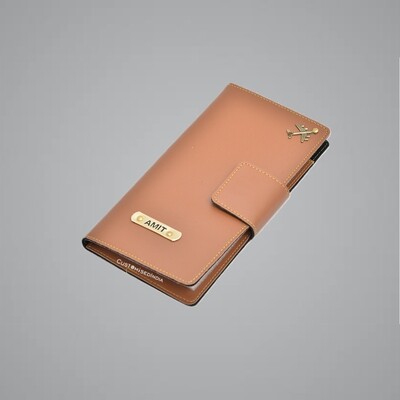 Tan Travel Wallet