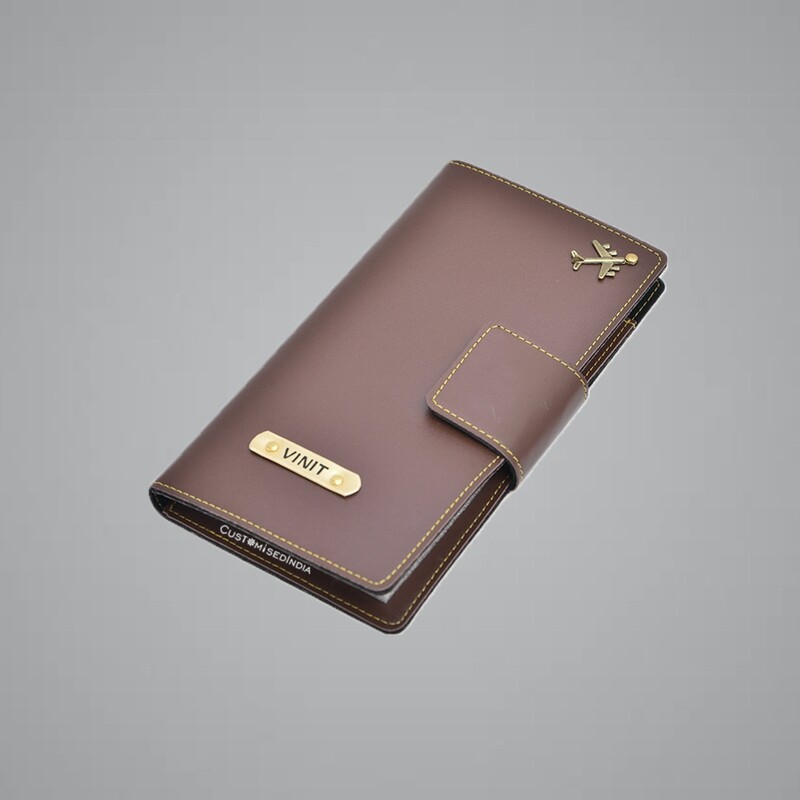 Brown Travel Wallet