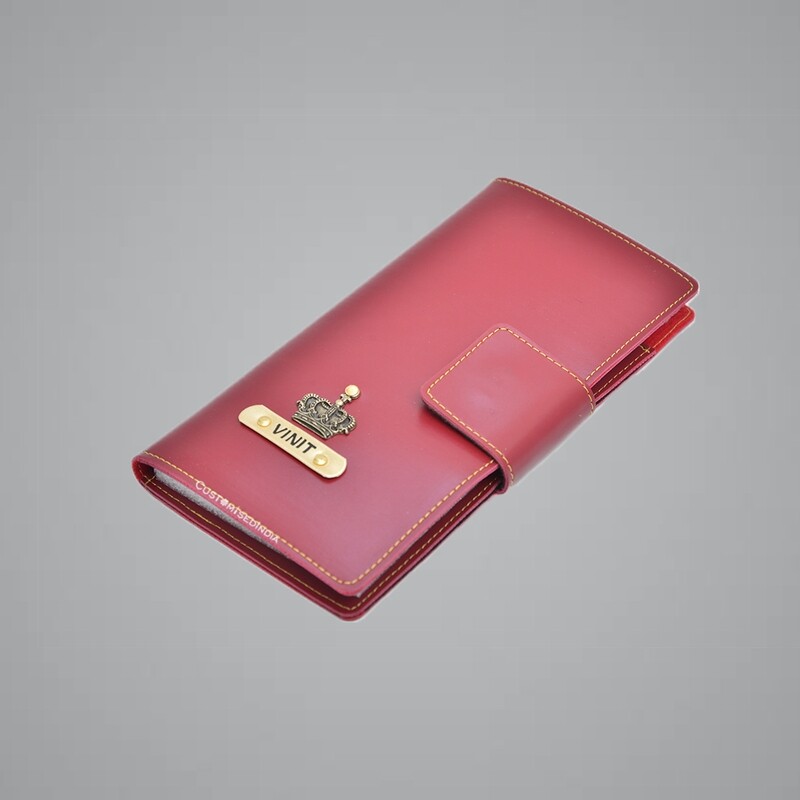 Red Travel Wallet