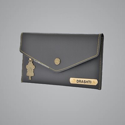 Grey Women's Minimal Clutch