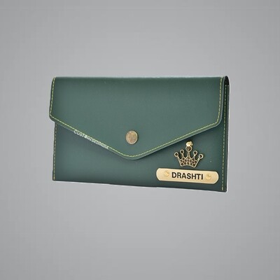 Green Women's Minimal Clutch