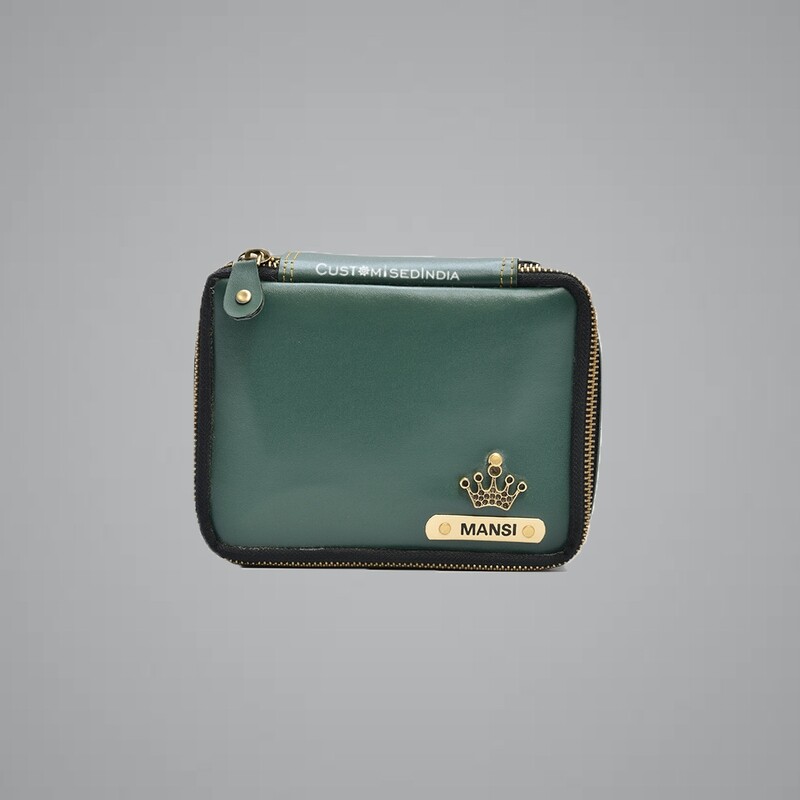Green Make Up Pouch (Cosmetic Pouch)