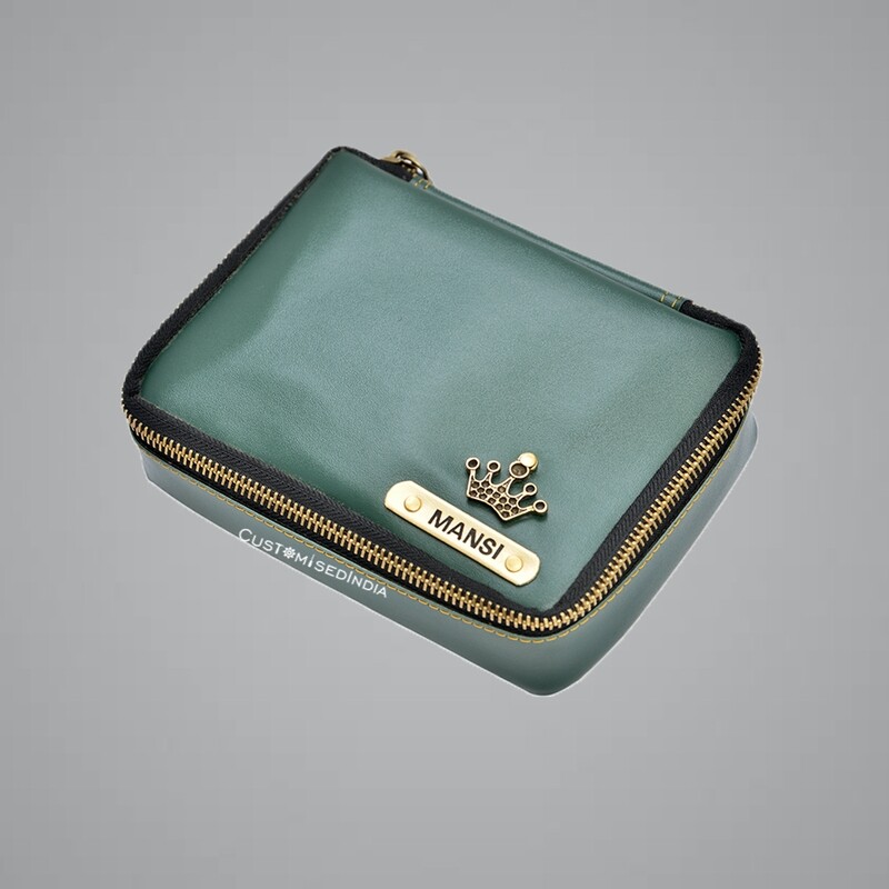 Green Make Up Pouch (Cosmetic Pouch)