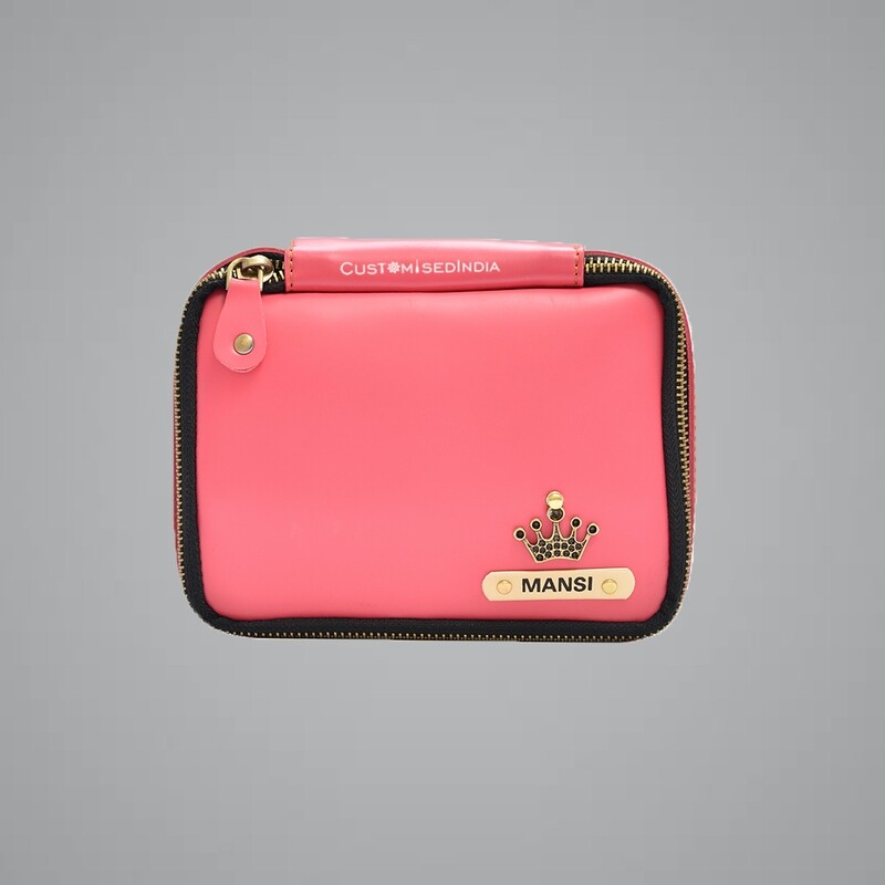 Pink Make Up Pouch (Cosmetic Pouch)
