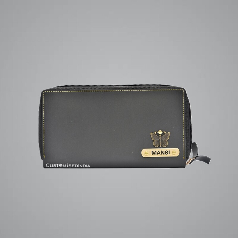 Grey Premium Women&#39;s Clutch