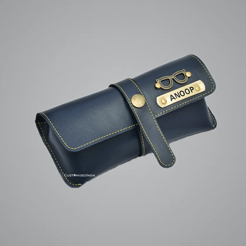 Blue Customised Sunglass Holder