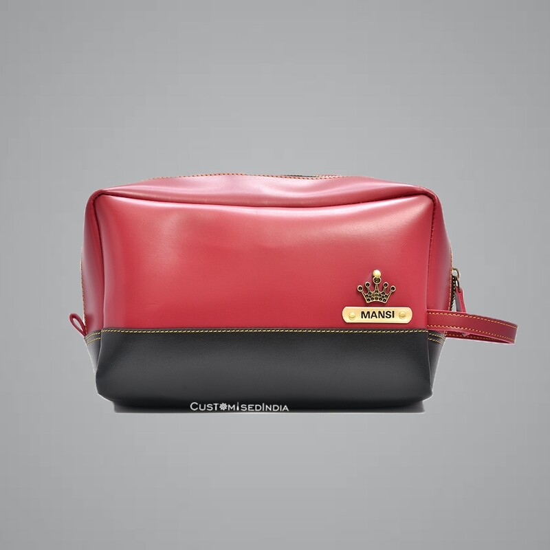 Red-Black Utility Pouch