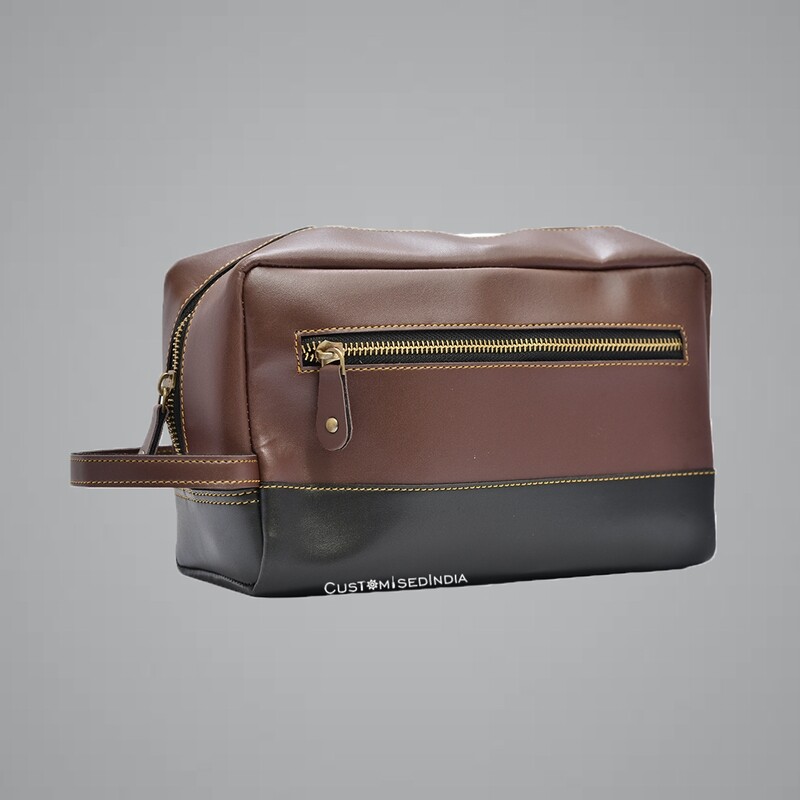 Brown-Black Utility Pouch