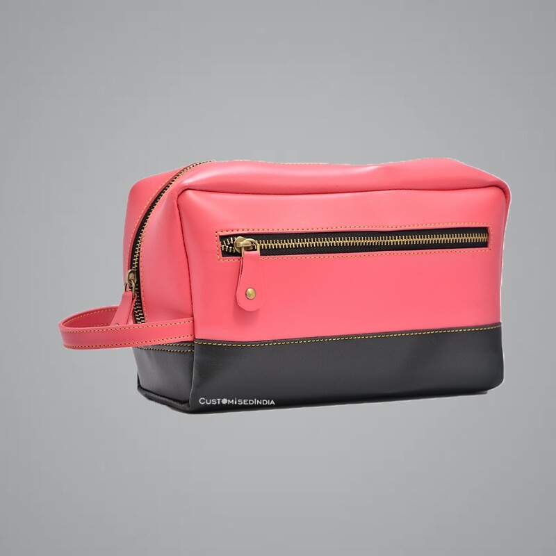 Pink-Black Utility Pouch
