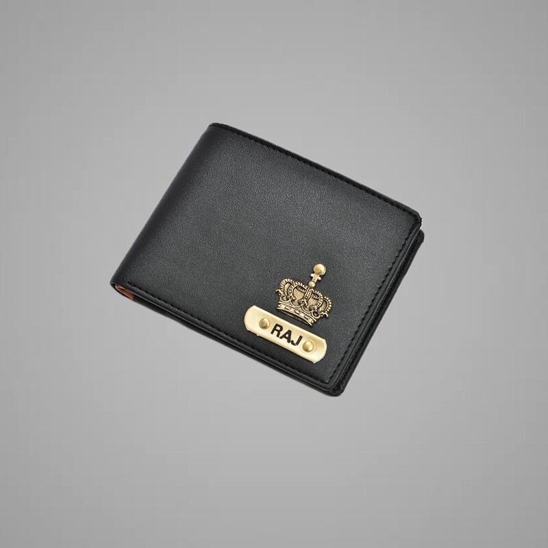 Black - Tan Imported Dual Colour Wallet