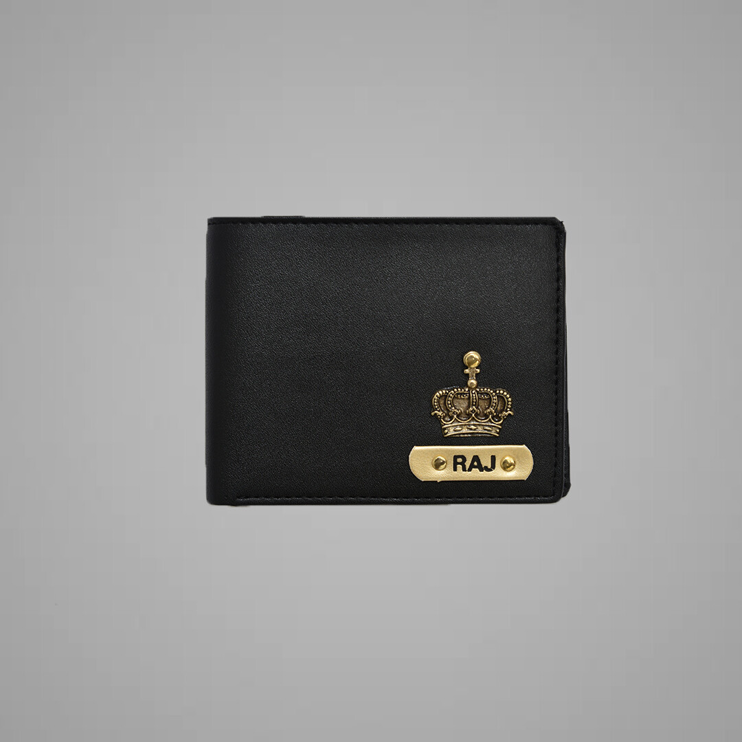 Black - Tan Imported Dual Colour Wallet