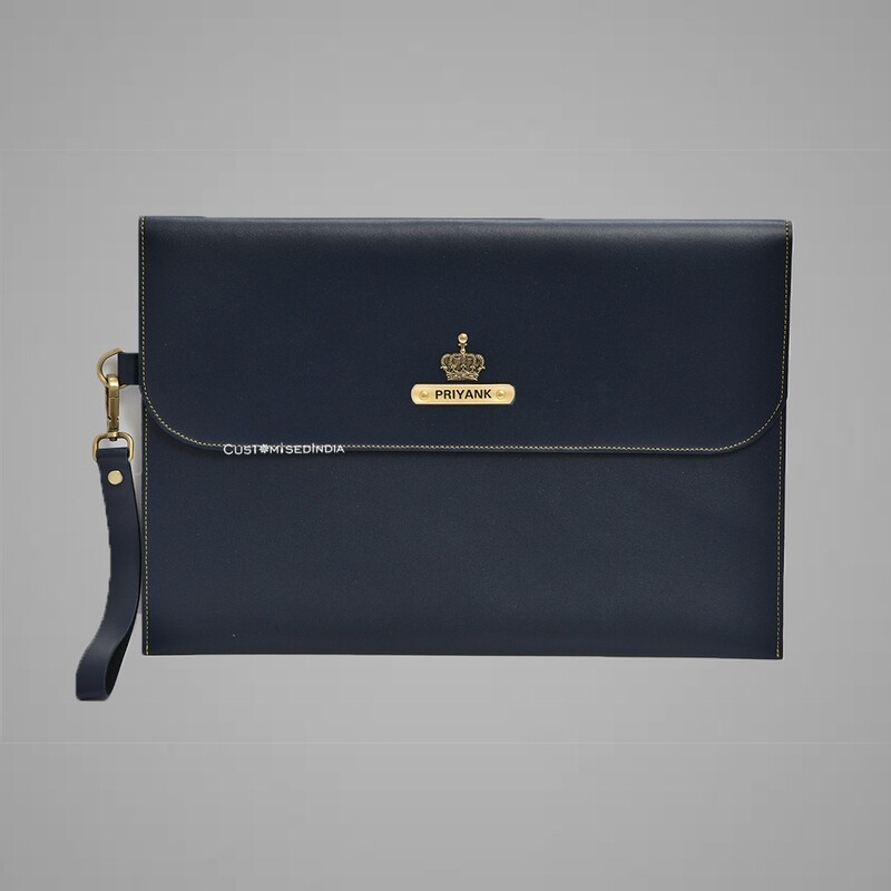 Blue Personalised Laptop Bag