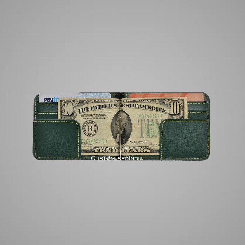 Customised Green Money Clipper