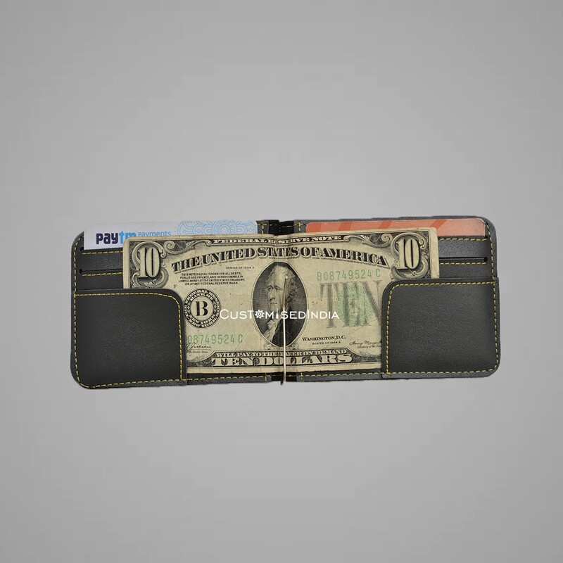 Customised Grey Money Clipper
