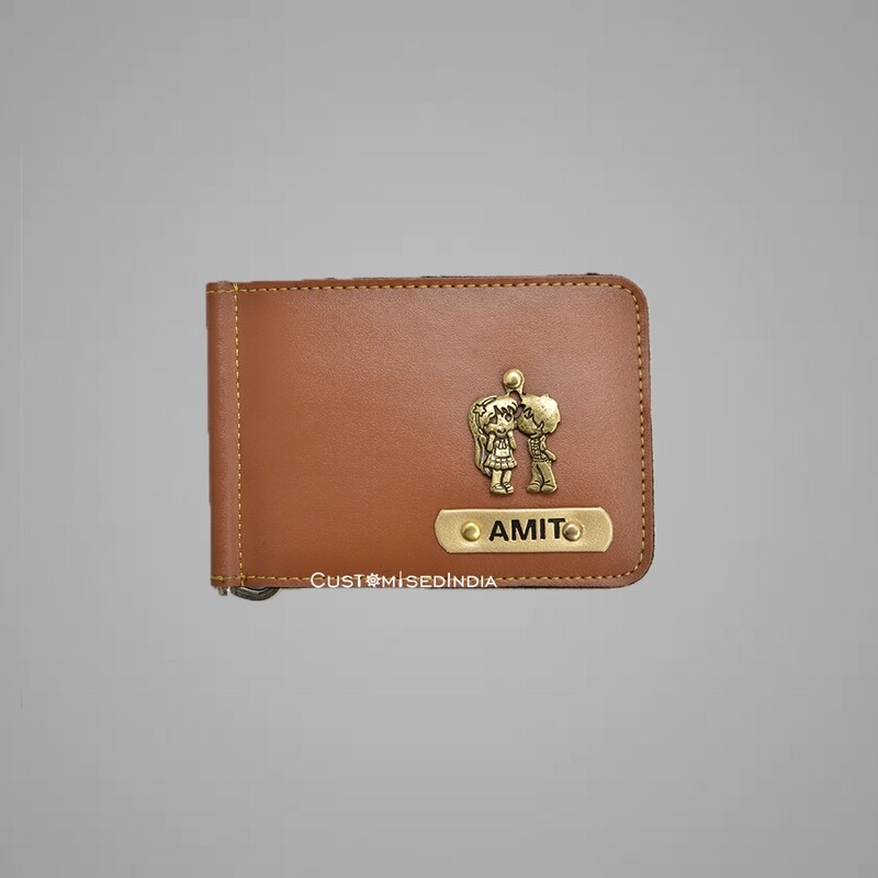 Customised Tan Money Clipper