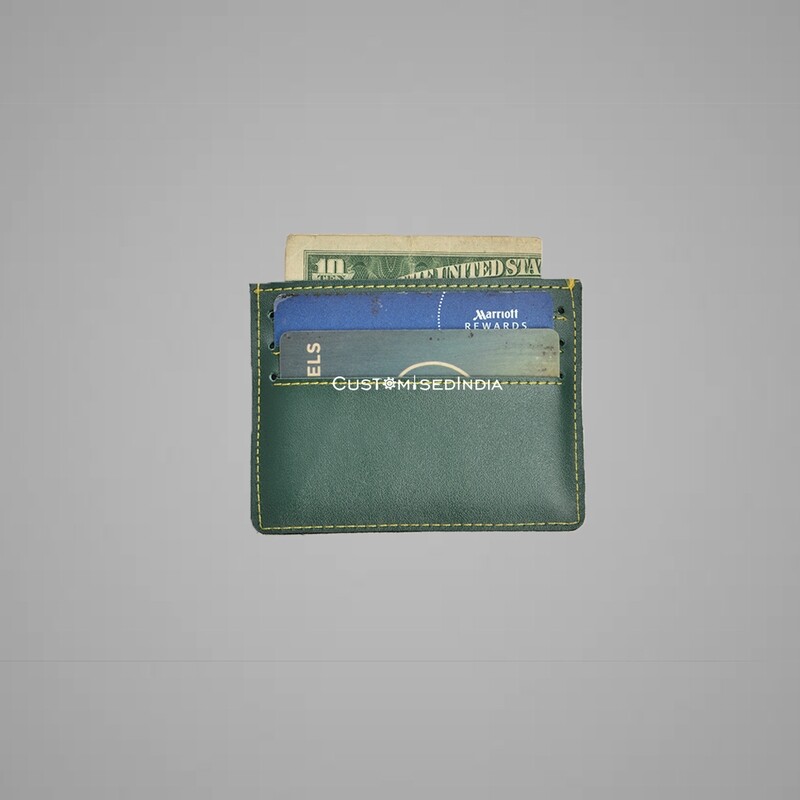 Green Customised Card holder