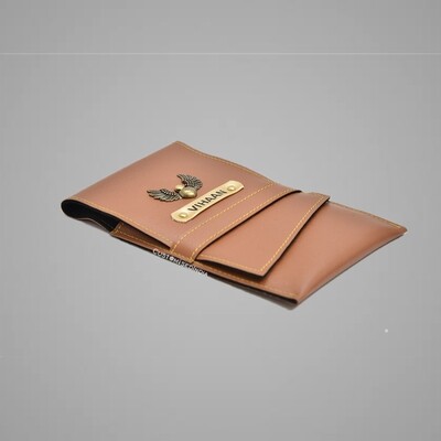 Tan Customised Stationary case
