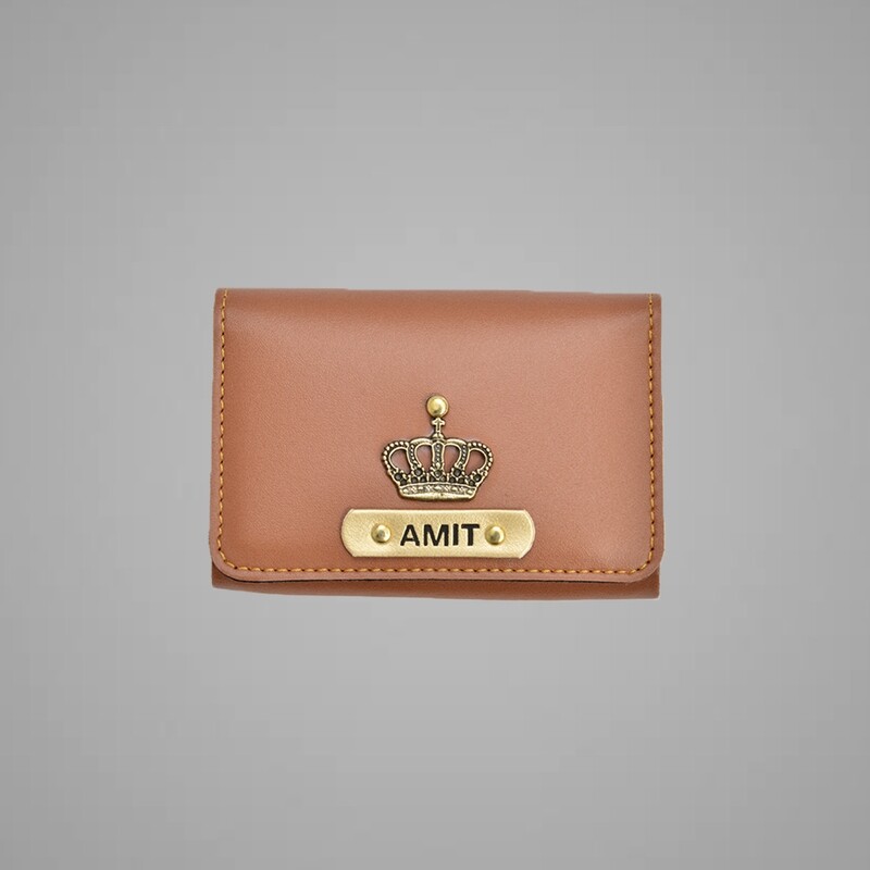 Tan Premium Card holder