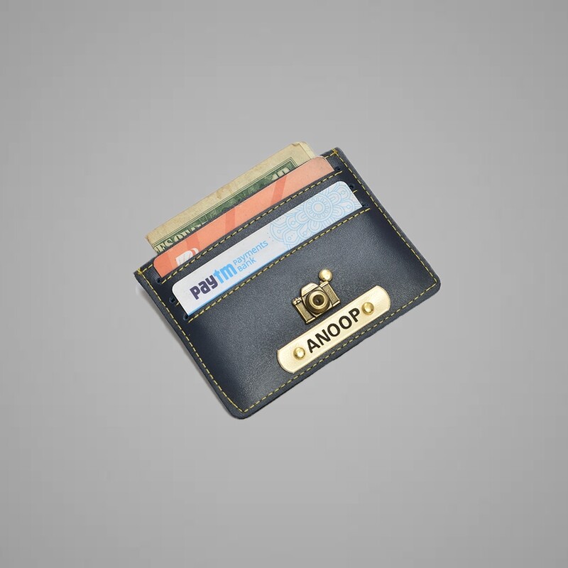 Blue Customised Card holder