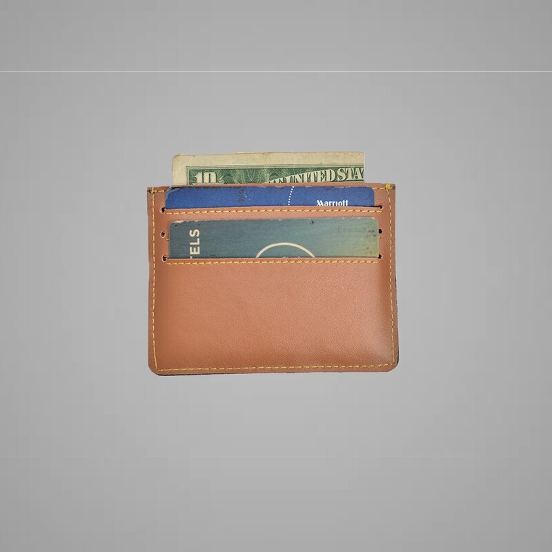 Tan Customised Card holder