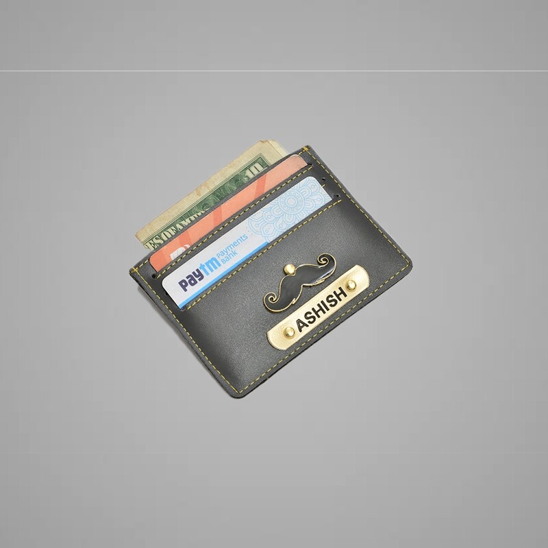 Grey Customised Card holder