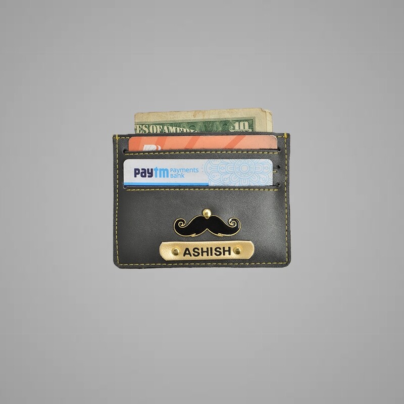 Grey Customised Card holder